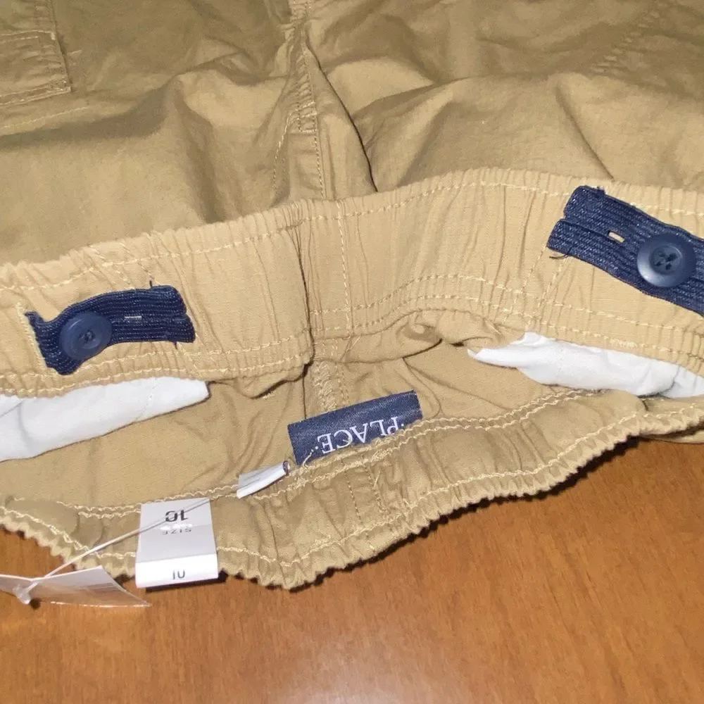 Nwt the childrens place khaki shorts